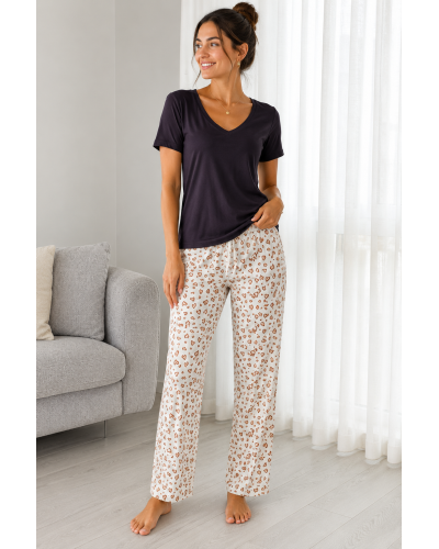 Pamuklu Kalpli Pijama Takımı